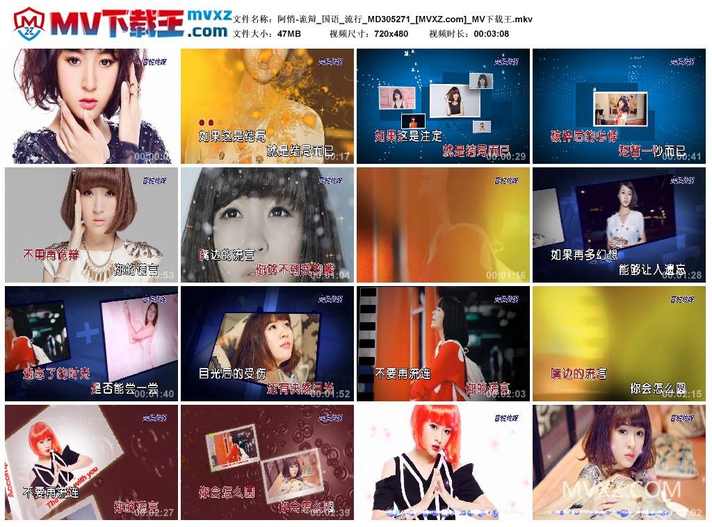 阿悄-诡辩_国语_流行_MD305271